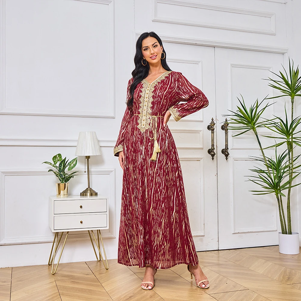 Red Green Blue Long Maxi Dresses For Women Free Shipping Large Size Female Clothing Arabic Glitter Abaya Ladies Saudi Evening
Red Green Blue Long Maxi Dresses For Women Free Shipping Large Size Female Clothing Arabic Glitter Abaya Ladies Saudi Evening