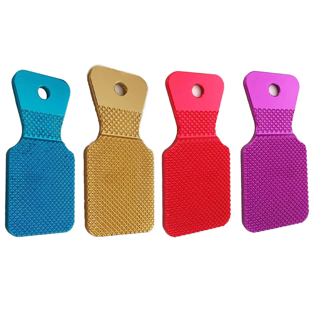 Billiard Cue Tip Sander 1 Pcs 18g 69*32*2.5mm Aluminum Alloy Anodized Treatment Red/Purple/Yellow/Blue Brand New
Billiard Cue Tip Sander 1 Pcs 18g 69*32*2.5mm Aluminum Alloy Anodized Treatment Red/Purple/Yellow/Blue Brand New