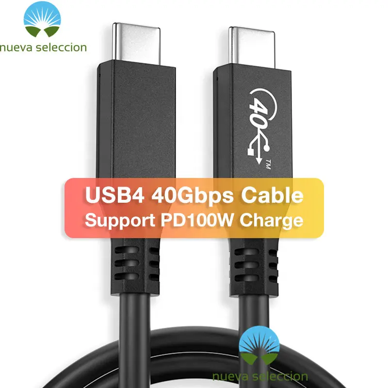 USB 4 Thunderbolt 3 Cable 100W PD Charge Cable E-mark 40Gbps Cord 5K/60Hz for MacBook Pro Laptop USB Type C Charger Data Cable
USB 4 Thunderbolt 3 Cable 100W PD Charge Cable E-mark 40Gbps Cord 5K/60Hz for MacBook Pro Laptop USB Type C Charger Data Cable