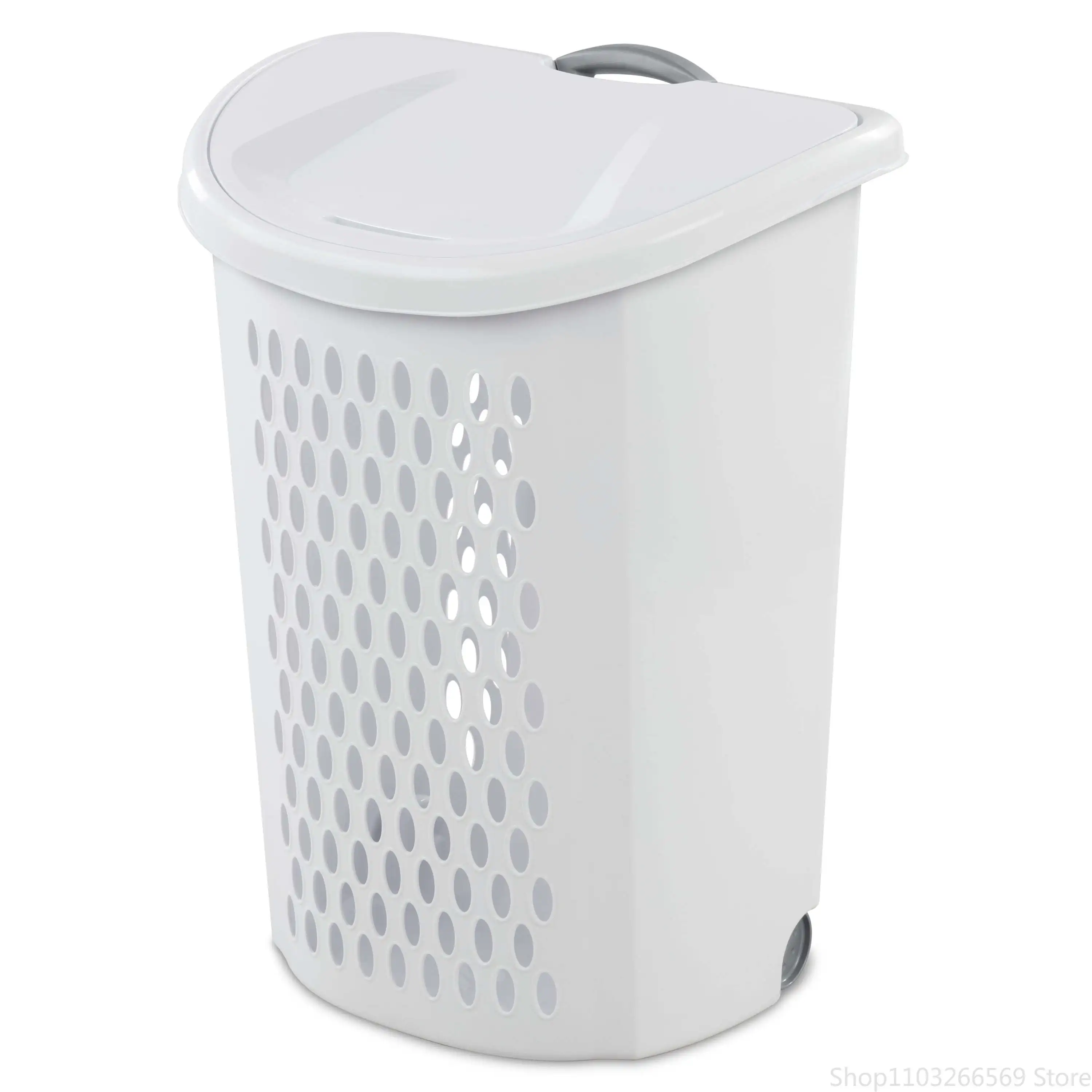 Wheeled Hamper Plastic, White basket laundry room lundery basket large laundry basket organizer home
Wheeled Hamper Plastic, White basket laundry room lundery basket large laundry basket organizer home