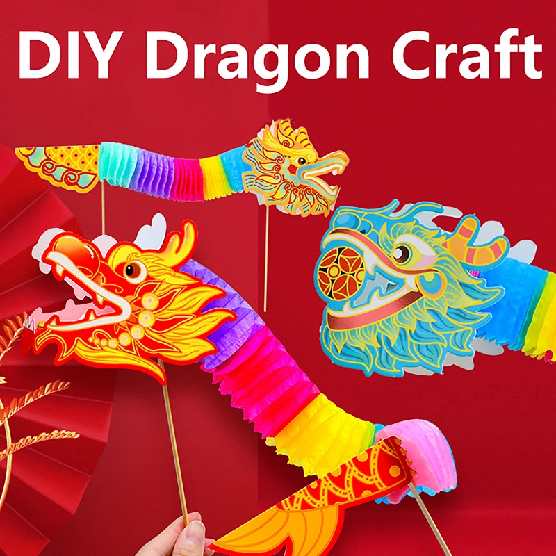 3D Chinese New Year Dragon Garland Art Crafts Hanging Handmade DIY Material Set Festival 2024 Party Toddler Decoration Kids Gift
3D Chinese New Year Dragon Garland Art Crafts Hanging Handmade DIY Material Set Festival 2024 Party Toddler Decoration Kids Gift