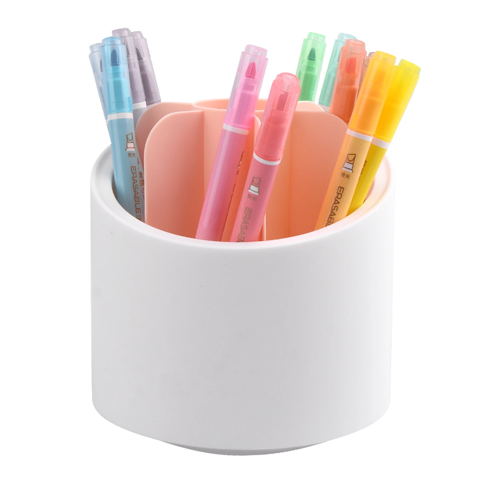 360 Degree Rotating Home Desktop Storage Case Pen Holder Office Supplies Stationery Box 7 Compartments Pencil Rack Display Stand
360 Degree Rotating Home Desktop Storage Case Pen Holder Office Supplies Stationery Box 7 Compartments Pencil Rack Display Stand
