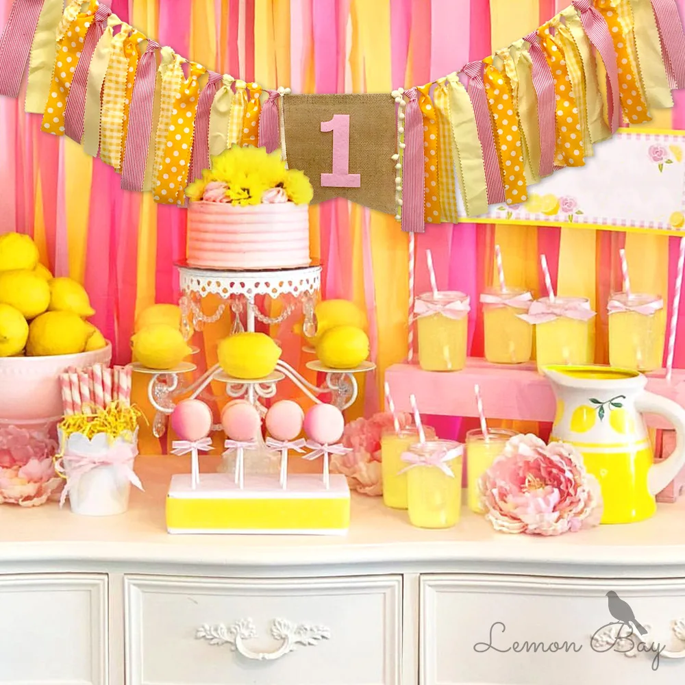 Generic Happy Birthday Decoration Birthday Girl High Chair One Banner