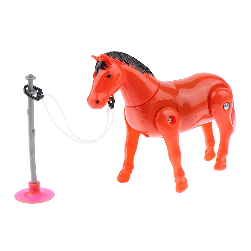 

Electric Horse Toy Install Easily Multipurpose Playing Hand-brain Collaboration Electric Horse Toy With Light Sound for Kids