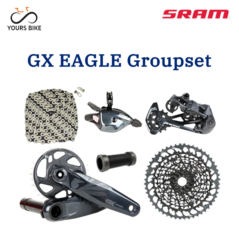 

SRAM GX EAGLE 1x12 12 Speed Groupset DUB Kit 32T 34T Trigger Shifter Rear Derailleur 10-52T XG 1275 Cassette Chain Crankset