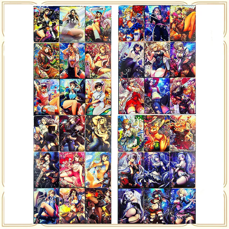 Goddess Story Anime ACG DIY Laser Flash Card Tokisaki Kurumi Albedo Kitagawa Marin Toys For Boys Christmas Birthday Present
Goddess Story Anime ACG DIY Laser Flash Card Tokisaki Kurumi Albedo Kitagawa Marin Toys For Boys Christmas Birthday Present