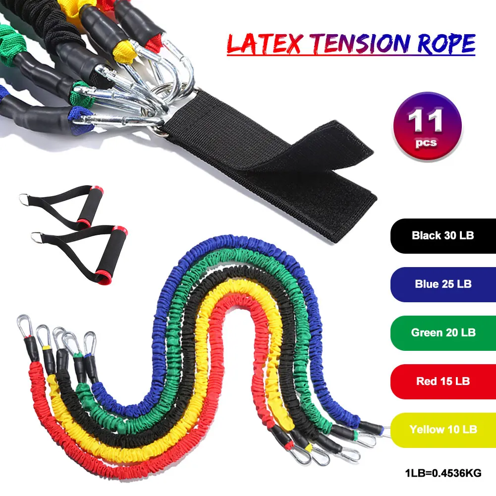 100LB Fitness Elastic Pull Up Resistance Bands Workout Set Exercise Rubber Pulling Loop Door Rope Gym Strength Training Equipmen
100LB Fitness Elastic Pull Up Resistance Bands Workout Set Exercise Rubber Pulling Loop Door Rope Gym Strength Training Equipmen