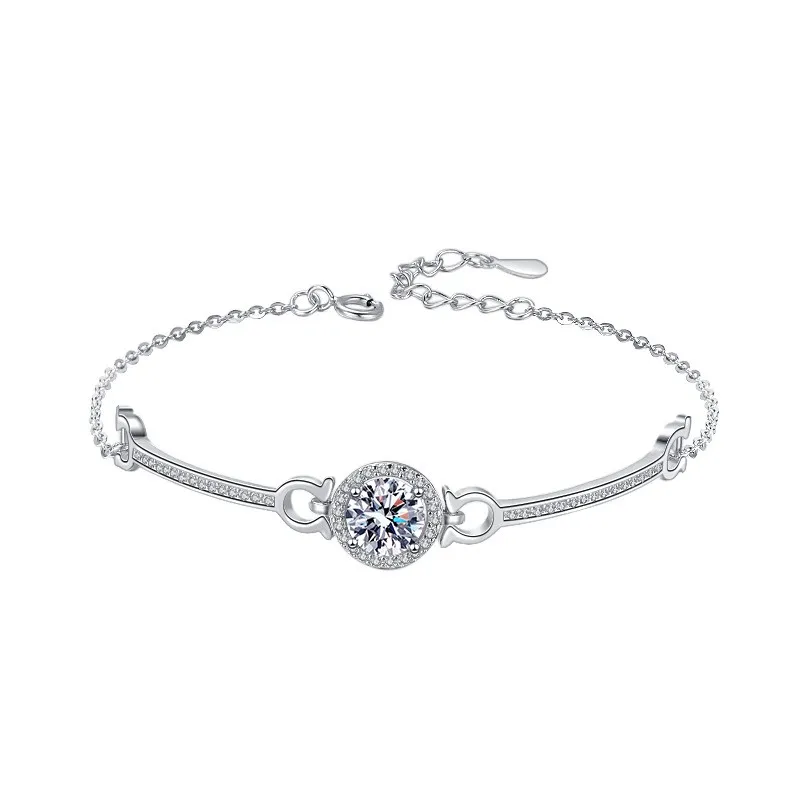SL0003 Lefei Fashion Luxury Fine Classic Diamond-set Moissanite Round Bracelet For Women 925 Sterling Silver Party Charm Jewelry
SL0003 Lefei Fashion Luxury Fine Classic Diamond-set Moissanite Round Bracelet For Women 925 Sterling Silver Party Charm Jewelry