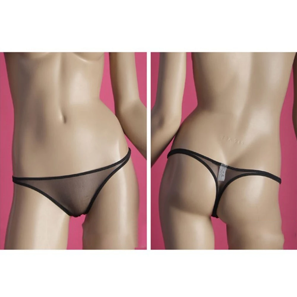 

Female Perspective T-back Thong Sexy Women's Panties Lingerie G String Thongs Lace Underwear Sheer Panties Transparent Knickers