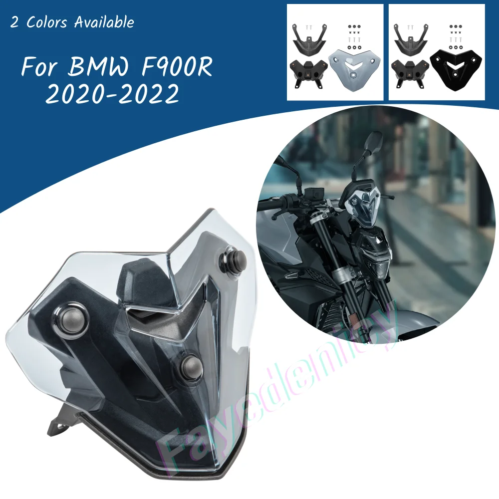 For BMW F900R F900 R 2020-2024 2022 2023 Motorcycle Windscreen Windshield Deflector Protector Wind Screen with Mounting Bracket
For BMW F900R F900 R 2020-2024 2022 2023 Motorcycle Windscreen Windshield Deflector Protector Wind Screen with Mounting Bracket