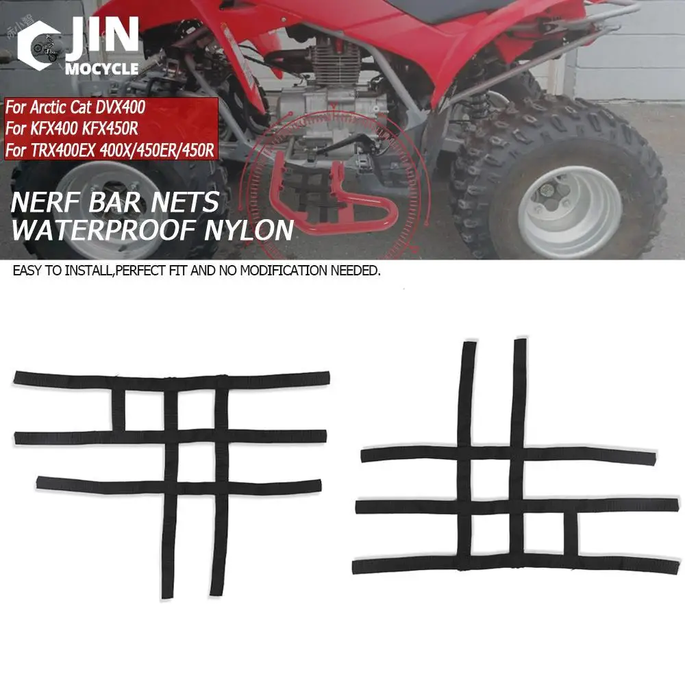 For Honda TRX450ER 2004-2009 TRX450ER 2004-2009 Motorcycle Accessories Nerf Bar Nets Waterproof Nylon ATV Toolkit For Arctic Cat
For Honda TRX450ER 2004-2009 TRX450ER 2004-2009 Motorcycle Accessories Nerf Bar Nets Waterproof Nylon ATV Toolkit For Arctic Cat