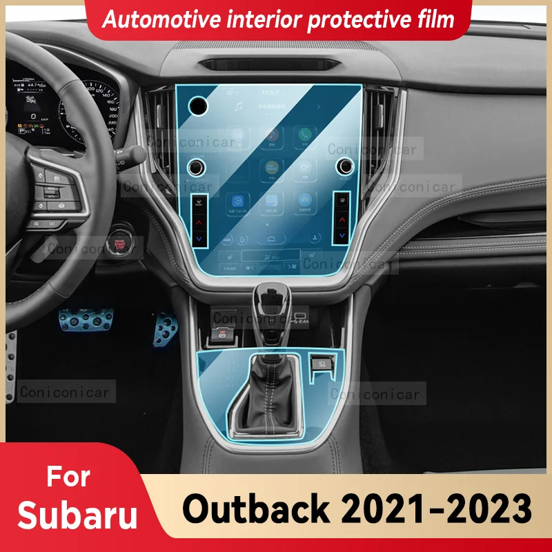 Для SUBARU Outback 2023 2022 2021 панель редуктора приборной панели навигации автомобильного интерьера защитная пленка ТПУ против царапин
Для SUBARU Outback 2023 2022 2021 панель редуктора приборной панели навигации автомобильного интерьера защитная пленка ТПУ против царапин