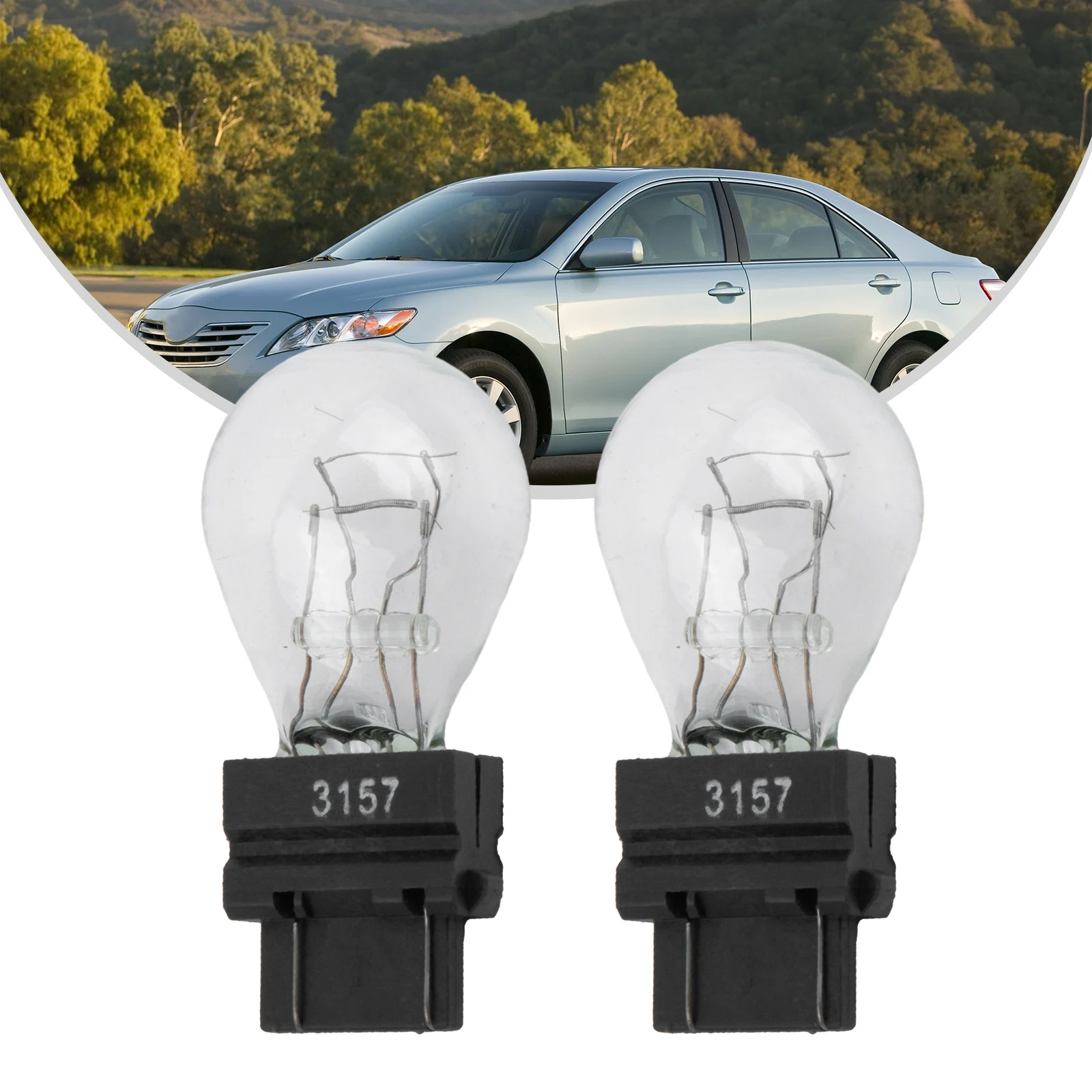 Bulbs Brake Light 12V 21/5W 2 Pack 3000K Car Accessories Clear Shell Quartz Glass Tail Signal Turn Signal Light
Bulbs Brake Light 12V 21/5W 2 Pack 3000K Car Accessories Clear Shell Quartz Glass Tail Signal Turn Signal Light