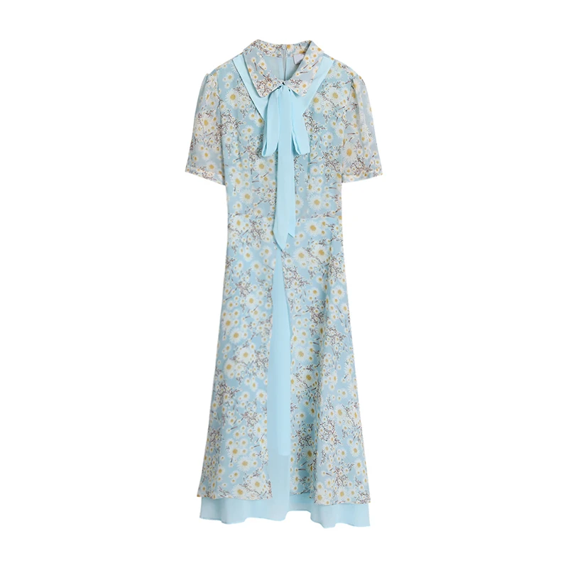 2023 Summer New Floral Dress French Chiffon Design Sense Plus Size Womenswear Skinny Female Clothing Free Shipping
2023 Summer New Floral Dress French Chiffon Design Sense Plus Size Womenswear Skinny Female Clothing Free Shipping