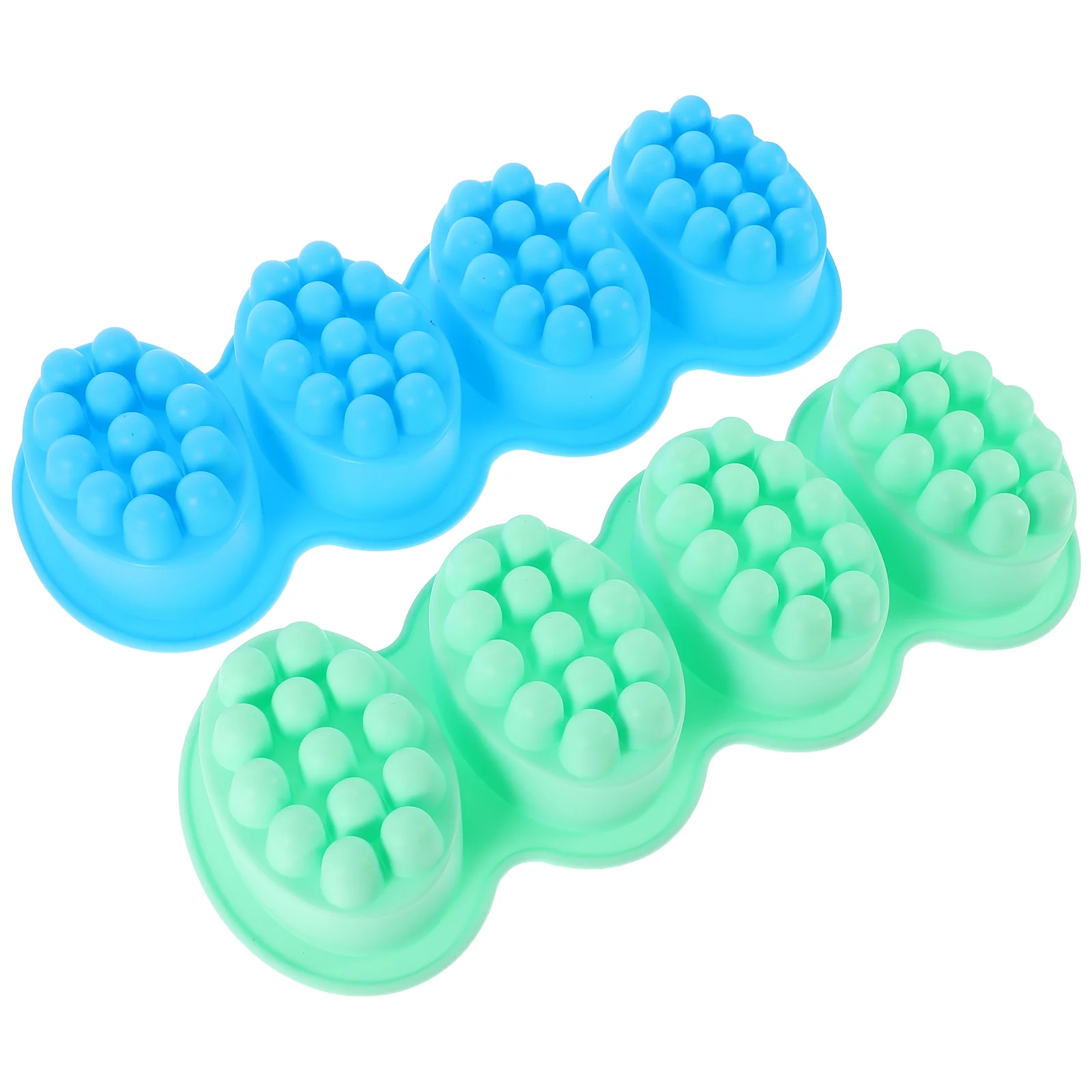 2 Pcs DIY Soap Making Tool Dishes Decor Massage Silicon Mold Silicone Molds Oval
2 Pcs DIY Soap Making Tool Dishes Decor Massage Silicon Mold Silicone Molds Oval