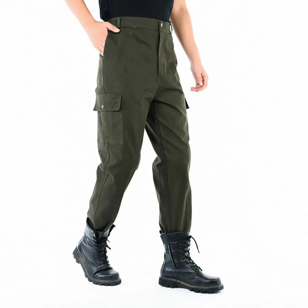 Men Pants Soft Breathable Men's Cargo Pants with Multi Pockets Wear-resistant Loose Fit Work Trousers for Casual Joggers Multi
Men Pants Soft Breathable Men's Cargo Pants with Multi Pockets Wear-resistant Loose Fit Work Trousers for Casual Joggers Multi