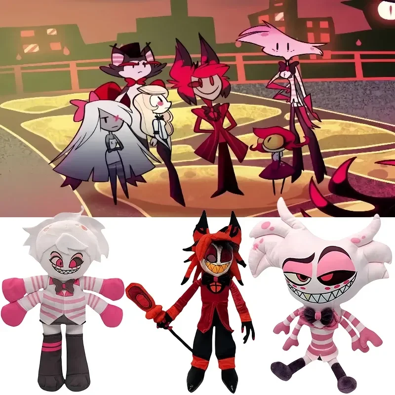 Плюшевая игрушка Hazbin для отеля, милая Аниме Фигурка Асмодея, Лона, столас, Лоо, земля, плюшевая кукла, мягкая Милая мультяшная плюшевая модель
Плюшевая игрушка Hazbin для отеля, милая Аниме Фигурка Асмодея, Лона, столас, Лоо, земля, плюшевая кукла, мягкая Милая мультяшная плюшевая модель