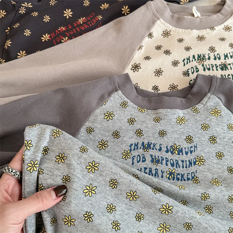 2025 Autumn New Children Long Sleeve T Shirts Cotton Boys Girls Versatile Bottoming Shirts Baby Casual Loose Tees Kids Clothes 21 S00e4e55bf86b4f3ea0ea74b8d138c621U