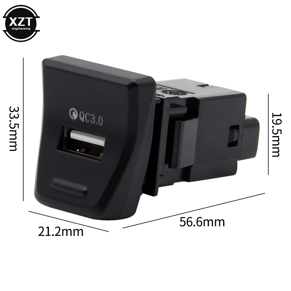 Car Quick Charger Auto Charger QC3.0 USB Interface Socket Fast Car Charger For TOYOTA RAV4 2019 2020 2021 Automobile Accessories
Car Quick Charger Auto Charger QC3.0 USB Interface Socket Fast Car Charger For TOYOTA RAV4 2019 2020 2021 Automobile Accessories