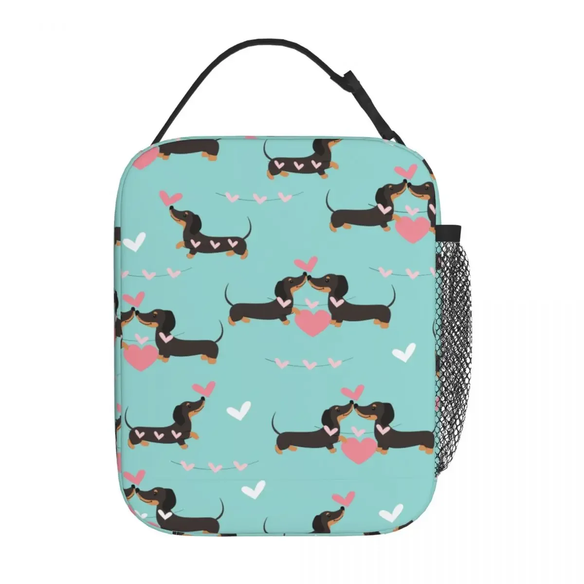 Dachshund Dogs In Love And Hearts Insulated Lunch Bags Thermal Bag Reusable Large Lunch Box Tote Men Women Beach Outdoor
Dachshund Dogs In Love And Hearts Insulated Lunch Bags Thermal Bag Reusable Large Lunch Box Tote Men Women Beach Outdoor