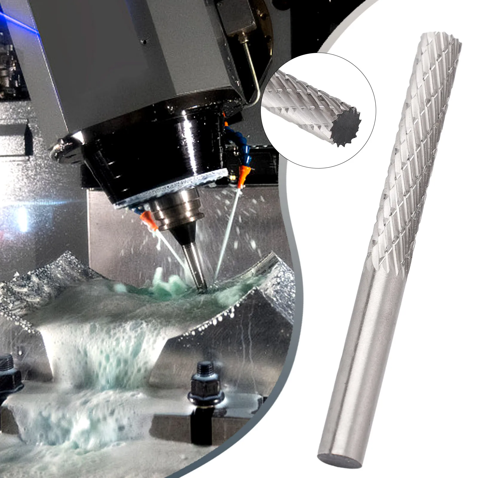 Grinding Head Rotary File Rotary File Rotary File Grinding Head Sharp Silver Carving And Polishing 1pc Brand New
Grinding Head Rotary File Rotary File Rotary File Grinding Head Sharp Silver Carving And Polishing 1pc Brand New