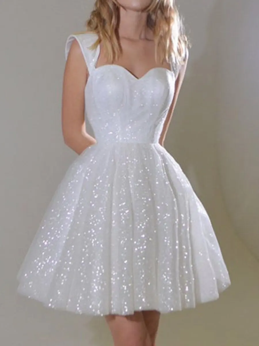 Women Fashion Evening Party Dresses Sexy V-neck Sequins Big Swing Princess Banquet Ball Dress Sleeveless Vestidos Traf Clothing
Women Fashion Evening Party Dresses Sexy V-neck Sequins Big Swing Princess Banquet Ball Dress Sleeveless Vestidos Traf Clothing