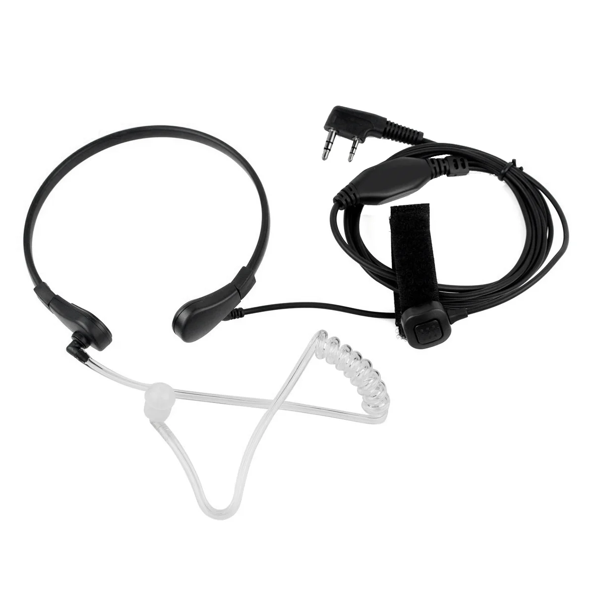 Throat Microphone Mic PTT Laryngofon Air Tube Headset Earpiece for UV-5R UV B5 GT-3TP UV-5X
Throat Microphone Mic PTT Laryngofon Air Tube Headset Earpiece for UV-5R UV B5 GT-3TP UV-5X
