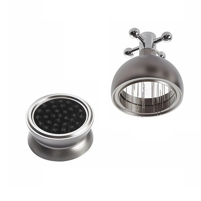 Coffee Distributor, Labor Saving 22 Needles Rotating Valve Head Coffee Needle Distributor Fixed Cover For Powder
Coffee Distributor, Labor Saving 22 Needles Rotating Valve Head Coffee Needle Distributor Fixed Cover For Powder