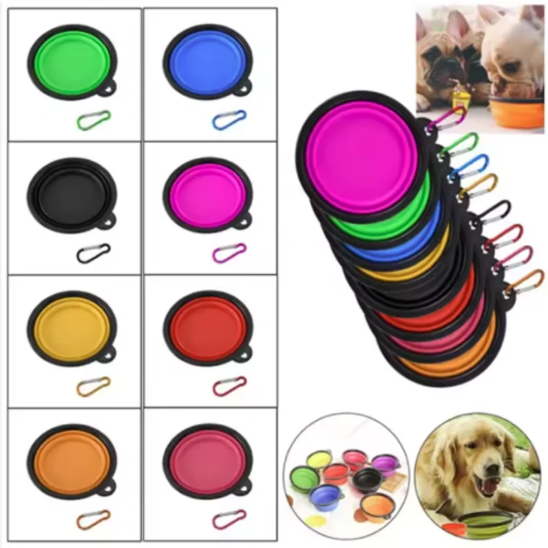 Durable TPR Portable Pet Food Bowl Collapsible Travel Bowl Durable TPR Portable Pet Food Bowl Collapsible Travel Bowl