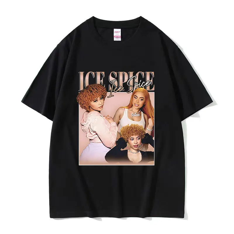 Футболка Rapper Ice Spice Graphic для мужчин и женщин, модная Винтажная футболка в стиле Харадзюку, хип-хоп, одежда в стиле хип-хоп, хлопковая Футболка оверсайз
Футболка Rapper Ice Spice Graphic для мужчин и женщин, модная Винтажная футболка в стиле Харадзюку, хип-хоп, одежда в стиле хип-хоп, хлопковая Футболка оверсайз
