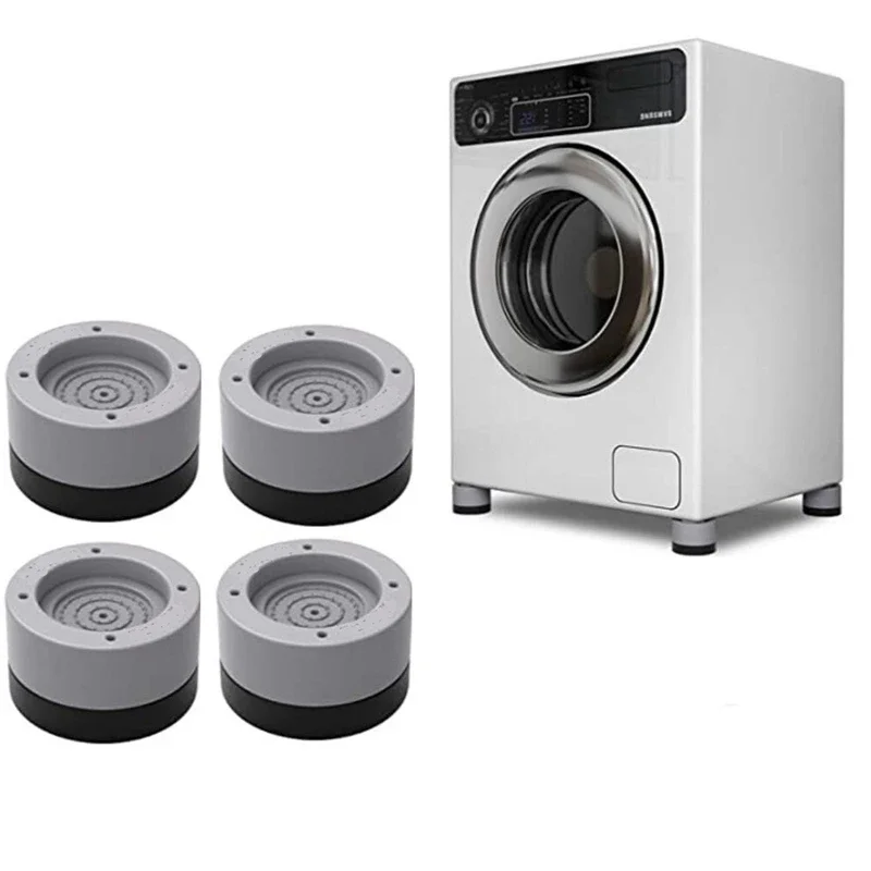 Washing Machine Support Dampers Stand Accessories - 4Pcs Rubber Legs Slipstop Silent Skid Raiser Mat with Anti Vibration Feet P
Washing Machine Support Dampers Stand Accessories - 4Pcs Rubber Legs Slipstop Silent Skid Raiser Mat with Anti Vibration Feet P