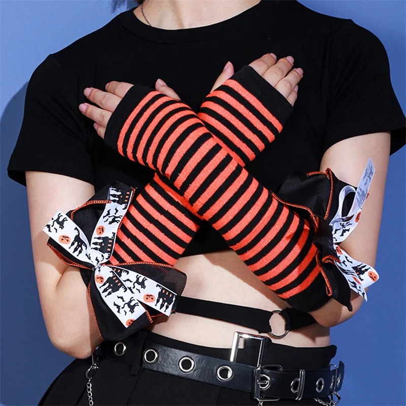 Fingerless Gloves Halloween Spider Sleeves Cosplay Women Long Half Finger Gloves Fancy Dress Up Halloween Arm Accessory Fashion
Fingerless Gloves Halloween Spider Sleeves Cosplay Women Long Half Finger Gloves Fancy Dress Up Halloween Arm Accessory Fashion