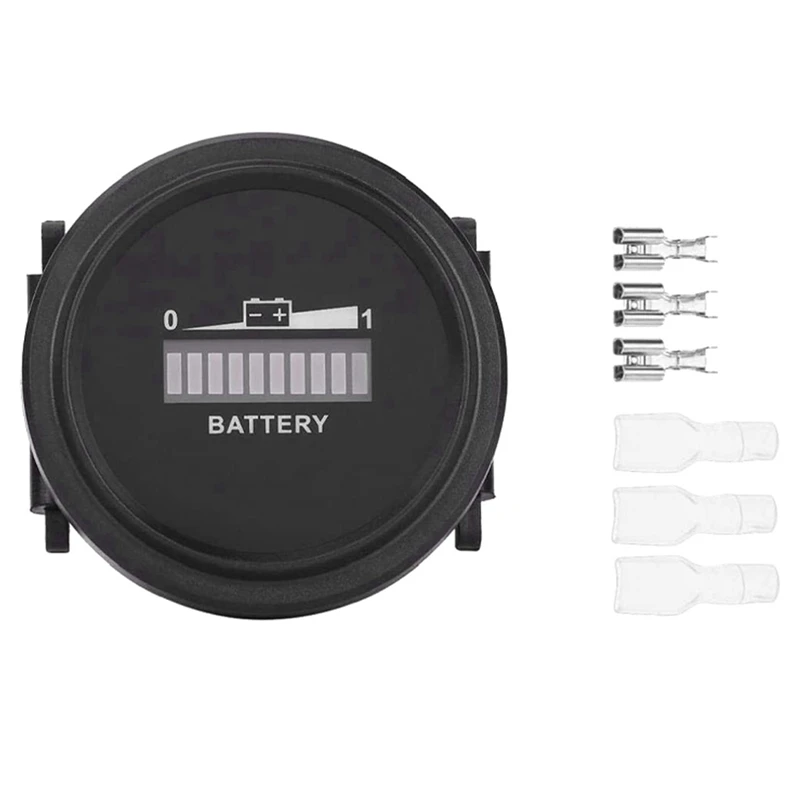 3X 12V/24V/36V/48V/72V LED Digital Battery Indicator Waterproof Meter Gauge Battery Indicator For Go-Lf Ca-Rt
3X 12V/24V/36V/48V/72V LED Digital Battery Indicator Waterproof Meter Gauge Battery Indicator For Go-Lf Ca-Rt