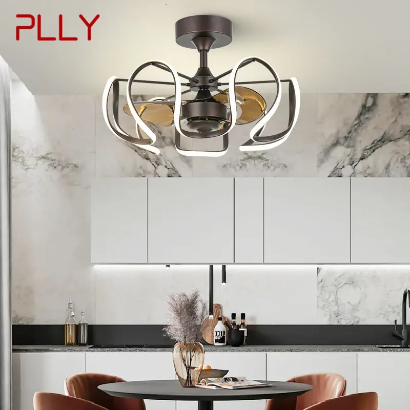 PLLY American Style Ceiling Fan Lamp Contemporary LED Vintage Remote Control For Home Living Room Bedroom With Light
PLLY American Style Ceiling Fan Lamp Contemporary LED Vintage Remote Control For Home Living Room Bedroom With Light
