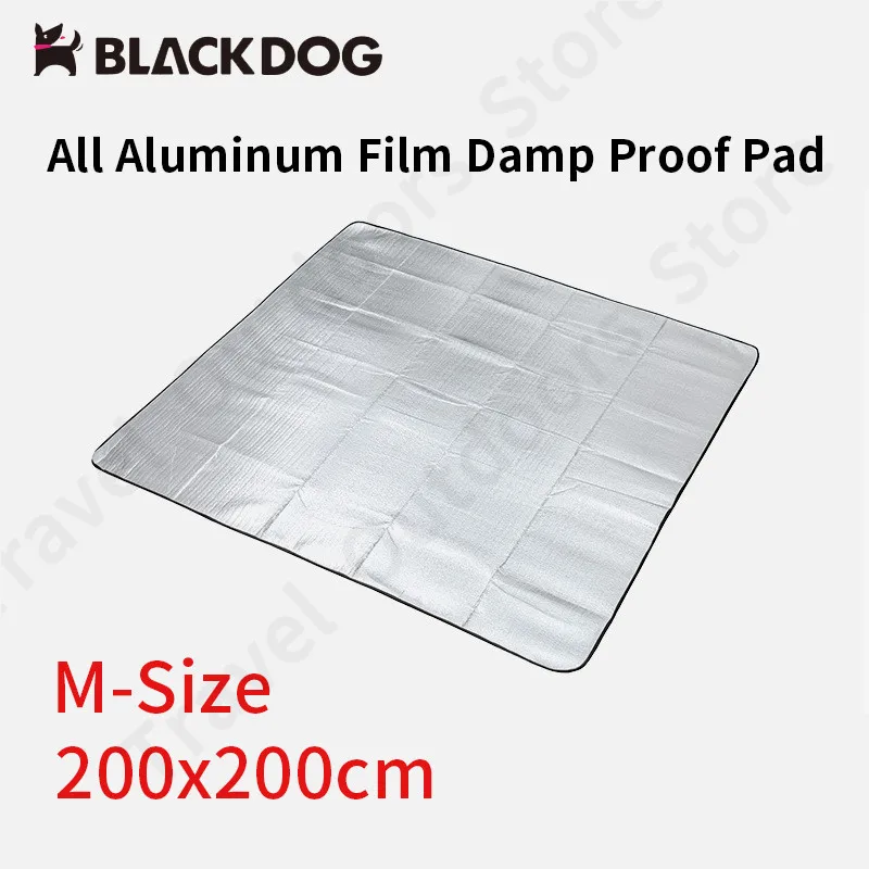 

Naturehike-BLACKDOG 2.4x2.4m Outdoor Camping Tent Ground Cloth Aluminum Film Moisture Proof Folding Mat Ultralight Floor Cloth