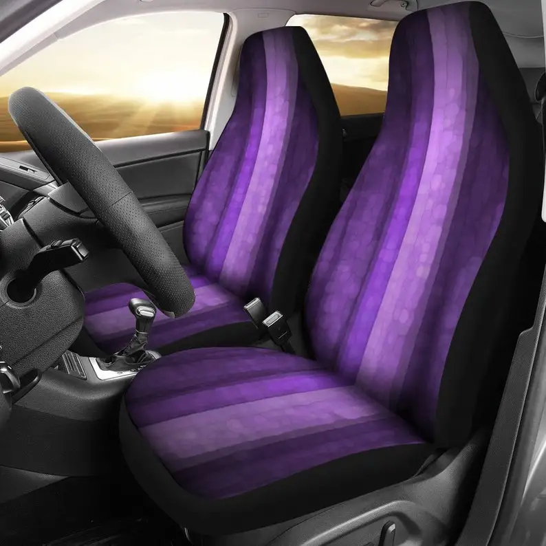 Purple Stripes Abstract Art Car Seat Covers Pair, 2 Front Seat Covers, Car Seat Protector, Car Accessories
Purple Stripes Abstract Art Car Seat Covers Pair, 2 Front Seat Covers, Car Seat Protector, Car Accessories