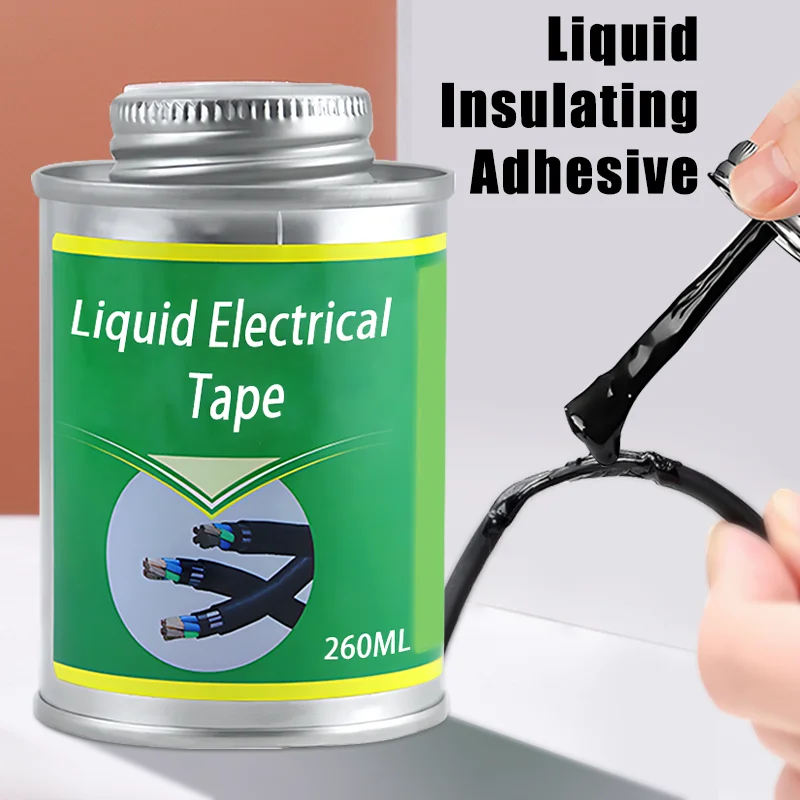 Waterproof Liquid Electrical Tape Insulating Tape Fix Line Glue Liquid Insulation Paste Sealant for Rubber Wire Cable Repair
Waterproof Liquid Electrical Tape Insulating Tape Fix Line Glue Liquid Insulation Paste Sealant for Rubber Wire Cable Repair