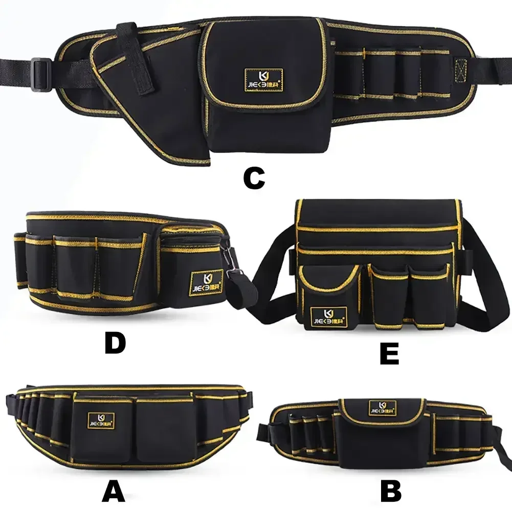 

Oxford Tools Waist Kits Electrician Waist Pouch Organizer Holder Tool Bag Garden Storage Packs Multi-functional Cloth Belt