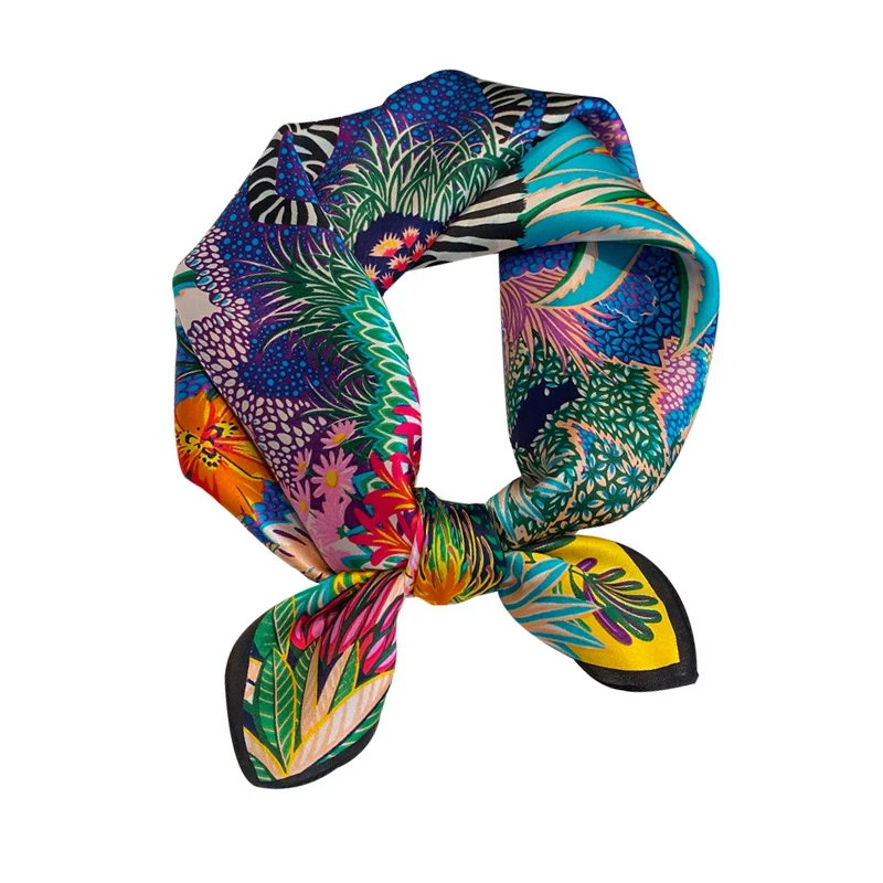 2023 Fashion 100% Silk Scarf For Women Bright Green Flower Animal Print Mulberry Silk Neckchiefs Ladies Small Square Scarf
2023 Fashion 100% Silk Scarf For Women Bright Green Flower Animal Print Mulberry Silk Neckchiefs Ladies Small Square Scarf