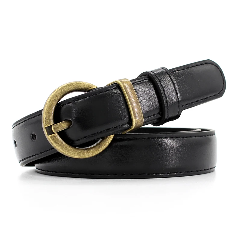 Hot Sale High Quality Woman belt black PU leather female waist strap antique pin buckle belts for women lady waistband jean girl
Hot Sale High Quality Woman belt black PU leather female waist strap antique pin buckle belts for women lady waistband jean girl