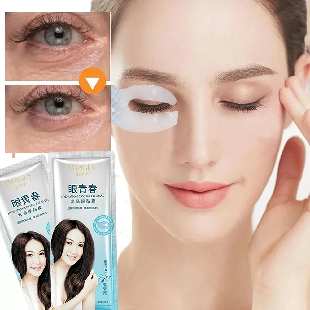 

Collagen Eye Mask Wrinkle Remove Eyes Patches Hyaluronic Acid Firming Lifting Fade Fine Lines Moisturizing Smooth Eye Skin Care