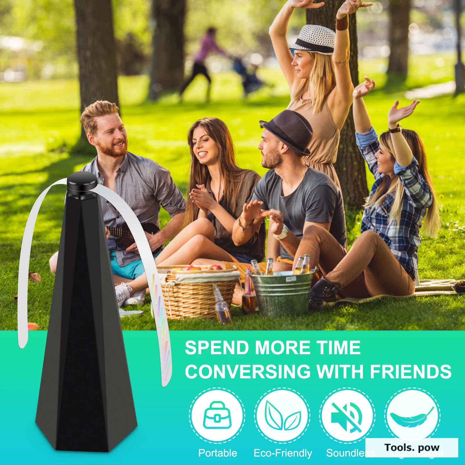 Automatic Fly Repellent Fly Trap Ultra-quiet fly Repellent Fan for Dining Room,BBQ,Events,Repelling Flies,Wasps,Bees,Bed Bugs
Automatic Fly Repellent Fly Trap Ultra-quiet fly Repellent Fan for Dining Room,BBQ,Events,Repelling Flies,Wasps,Bees,Bed Bugs
