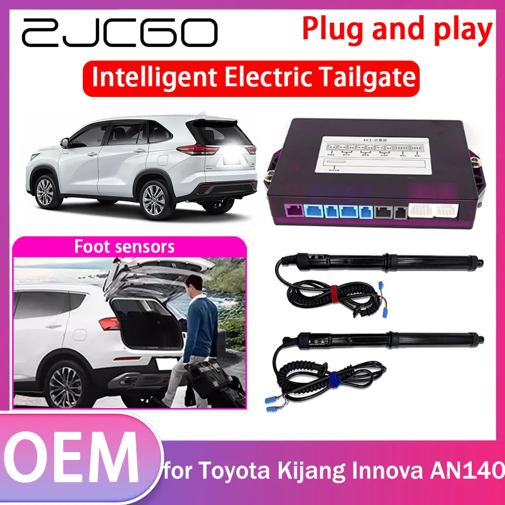 ZJCGO Electric Tailgate Lift Drive Trunk Opening Tail Gate Lift Soft Close Car Door for Toyota Kijang Innova AN140 2015~2022
ZJCGO Electric Tailgate Lift Drive Trunk Opening Tail Gate Lift Soft Close Car Door for Toyota Kijang Innova AN140 2015~2022