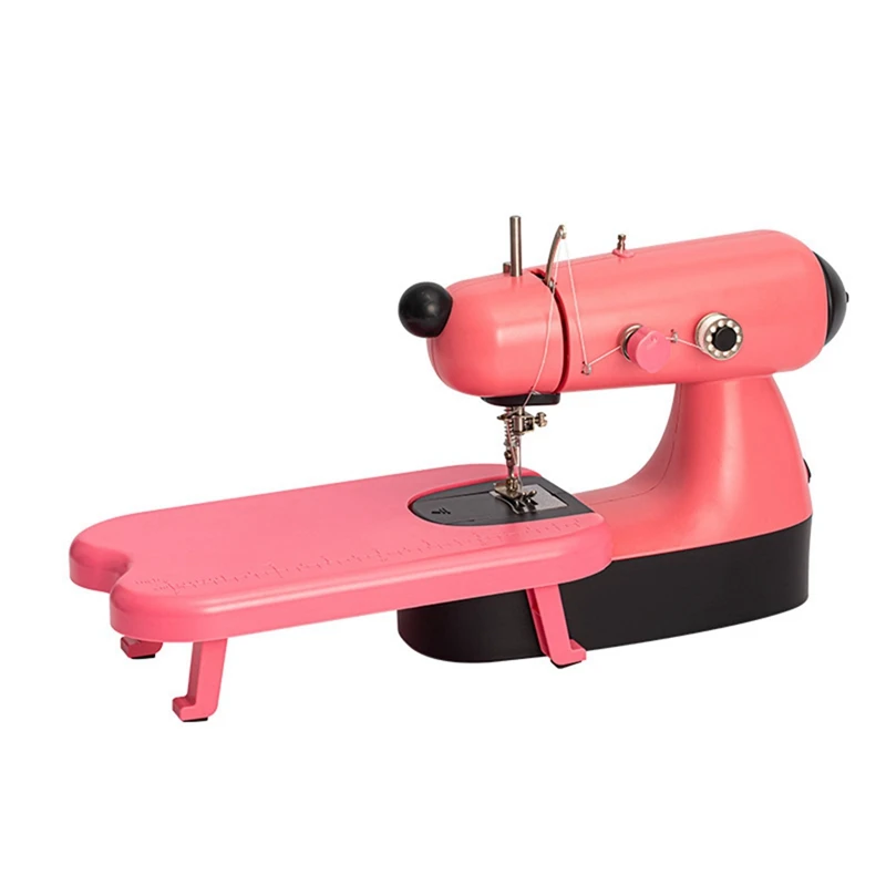 

Mini Sewing Machine Portable Sewing Machines For Beginners, Dual Speed Hand Hold Sewing Device EU Plug Durable Easy To Use Pink