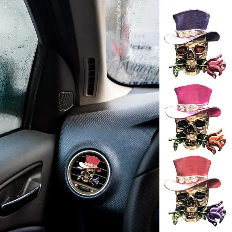 Car Air Fresheners Vent Clips Auto Air Fresheners Car Ornament Rose Skull Air Vent Clips Air Freshener Odor Eliminator For Car 
Car Air Fresheners Vent Clips Auto Air Fresheners Car Ornament Rose Skull Air Vent Clips Air Freshener Odor Eliminator For Car