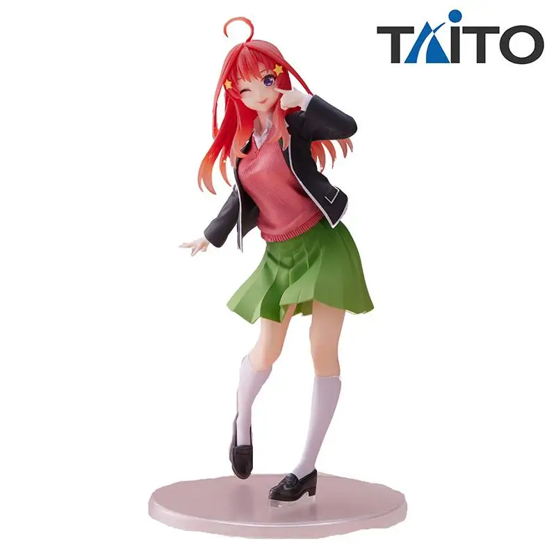 Фигурка аниме TAITO оригинальная, квинтуплет Накано итцуки, Коллекционная модель, украшение на Рождество, подарок на день рождения
Фигурка аниме TAITO оригинальная, квинтуплет Накано итцуки, Коллекционная модель, украшение на Рождество, подарок на день рождения