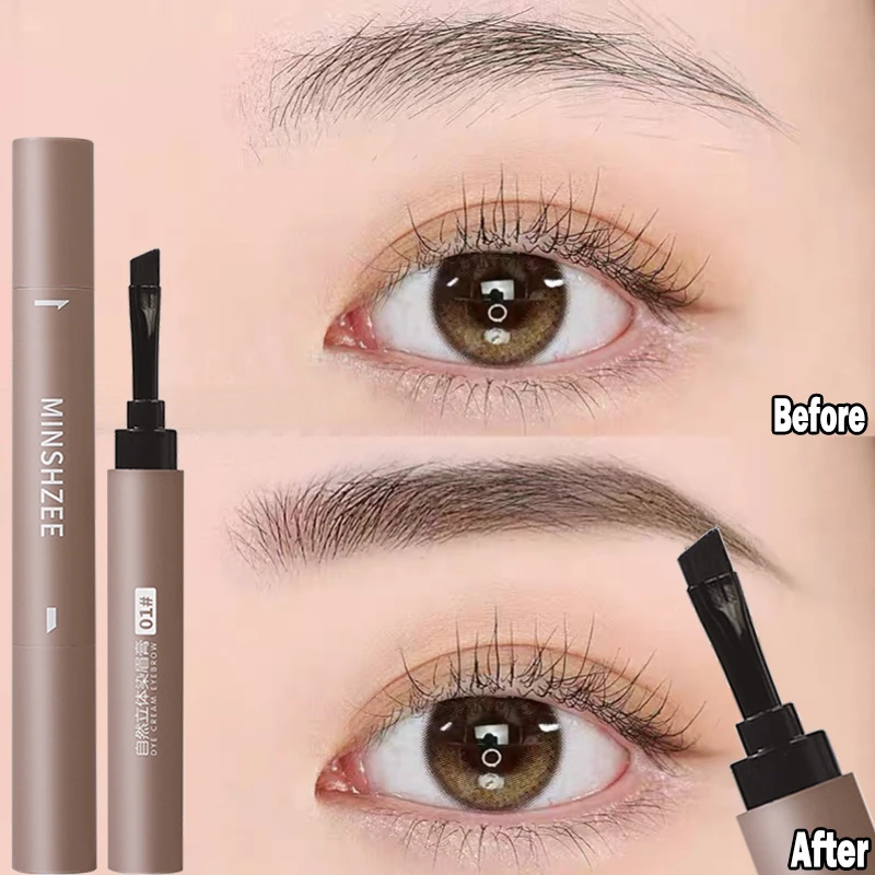 4Colors Multi-purpose Eyebrow Cream Pen Waterproof Long Lasting Makeup Smooth Not Blooming Black Brown Angled Eyebrow Pen Makeup
4Colors Multi-purpose Eyebrow Cream Pen Waterproof Long Lasting Makeup Smooth Not Blooming Black Brown Angled Eyebrow Pen Makeup