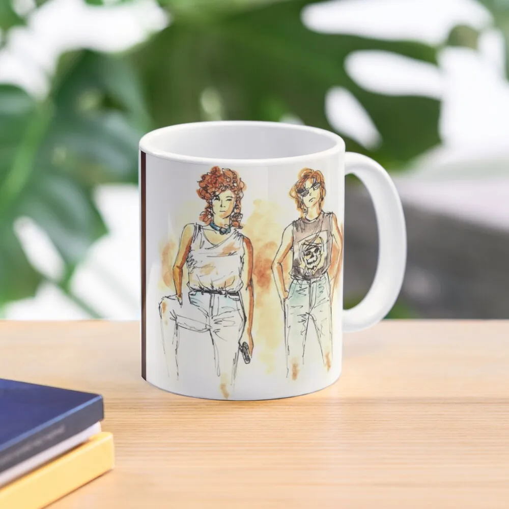 

Thelma & Louise Coffee Mug Porcelain Breakfast Cups Cold And Hot Thermal Glasses Tourist Mug