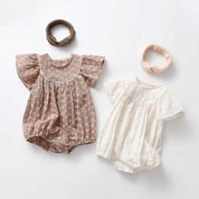 Toddler Baby Girl Bodysuits Summer Solid Embroidery Ruffle Sleeve Rompers Playsuits for Infants Cotton Short Sleeve Kids Clothes
Toddler Baby Girl Bodysuits Summer Solid Embroidery Ruffle Sleeve Rompers Playsuits for Infants Cotton Short Sleeve Kids Clothes