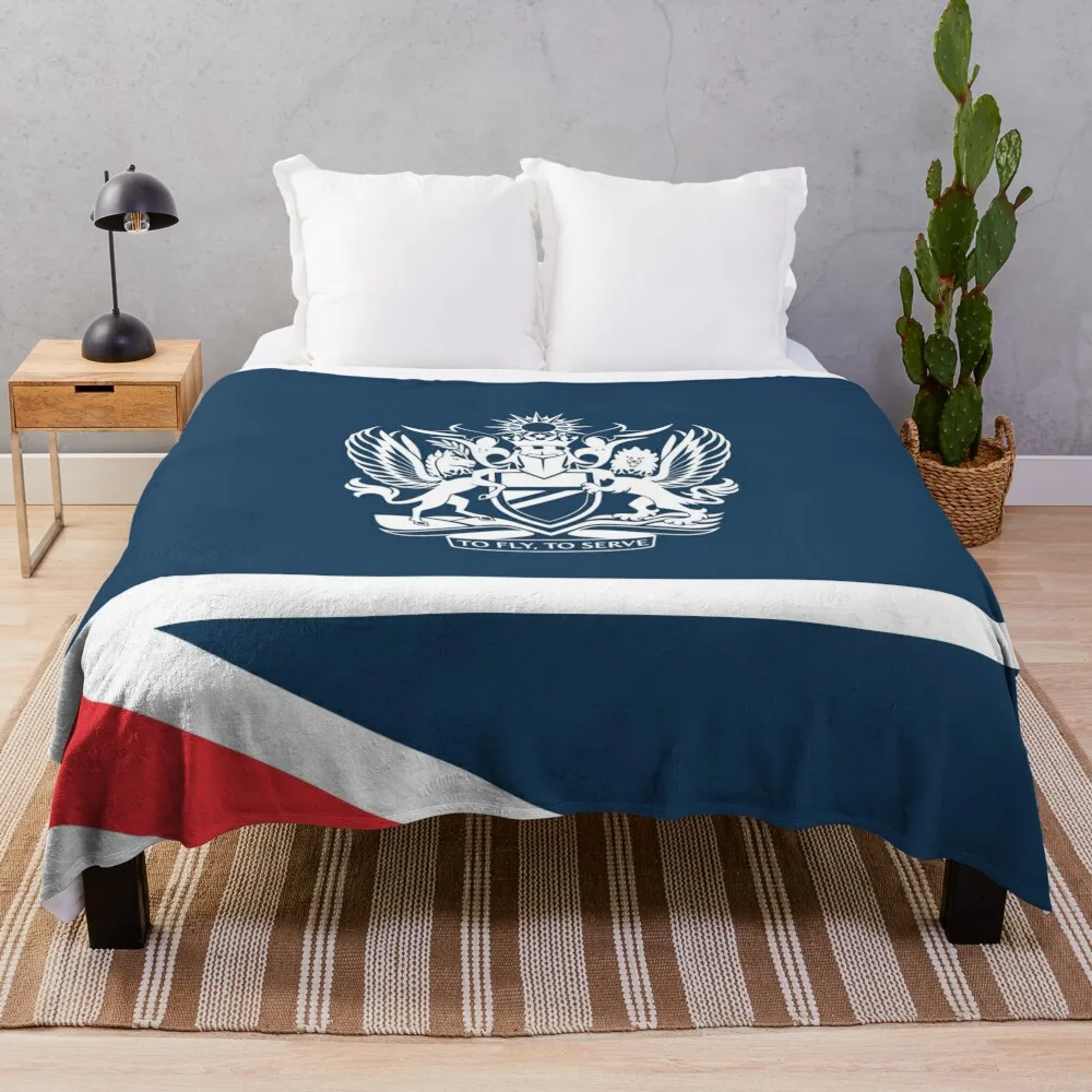 

British Airways Landor Livery Throw Blanket halloween Large blankets and throws Blankets For Bed Decoratives Blankets